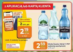 Społem Częstochowa Woda Żywiec Zdrój Delikatnie Musujący oferta