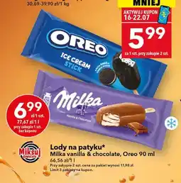 Lewiatan Lody na patyku Oreo oferta