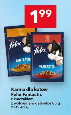 Lewiatan Karma dla kotów Felix Fantastic z kurczakiem w galaretce oferta