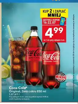 Lewiatan Napój gazowany Coca-Cola Original oferta
