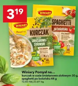 Lewiatan Sos w proszku Winiary Pomysł na... kurczak w sosie śmietanowo-ziołowym oferta
