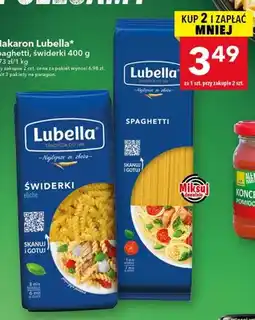 Lewiatan Makaron spaghetti Lubella oferta