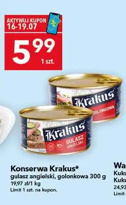 Lewiatan Konserwa Krakus golonkowa oferta