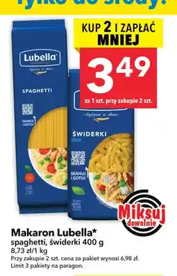 Lewiatan Makaron Lubella spaghetti oferta