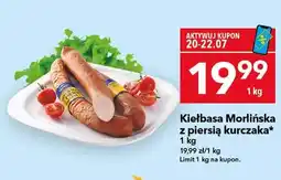 Lewiatan Kiełbasa Morlińska z piersią kurczaka oferta