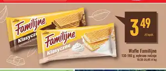 Wafle Familijne Klasyczne o smaku śmietankowym