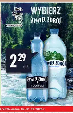 Delikatesy Sezam Woda niegazowana Żywiec Zdrój oferta