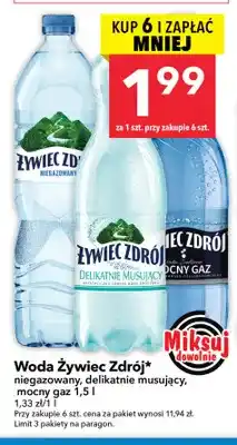 Lewiatan Woda niegazowana Żywiec Zdrój oferta