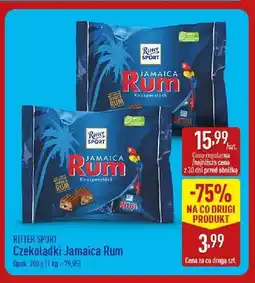 ALDI Czekoladki Jamaica Rum Ritter Sport oferta