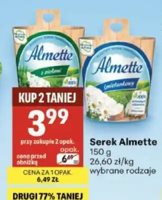 Delikatesy Centrum Serek Almette oferta