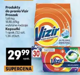 Delikatesy Centrum Produkty do prania Vizir oferta