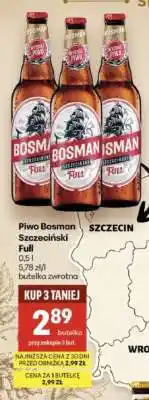 Delikatesy Centrum Piwo Bosman Szczeciński Full oferta