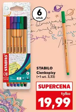 Kaufland STABILO Cienkopisy oferta