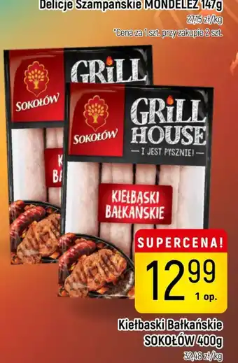 Delikatesy Piotruś Pan Kiełbaski Bałkańskie SOKOŁÓW oferta