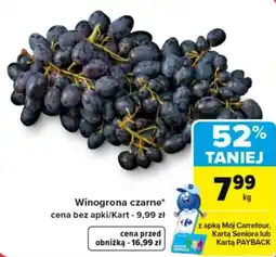 Carrefour Winogrona czarne* oferta