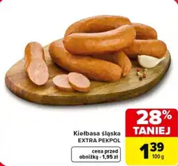Carrefour Kiełbasa Śląska EXTRA PEKPOL oferta