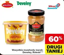Carrefour Musztardy marek Develey, Roleski oferta