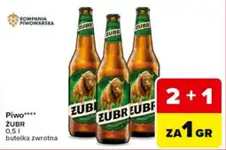 Carrefour Piwo ŻUBR oferta