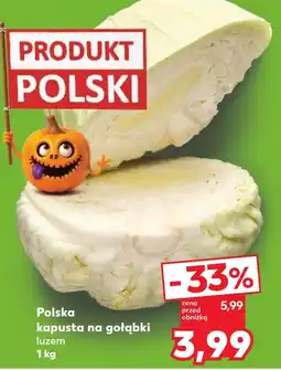 Kaufland Polska kapusta na gołąbki luzem oferta