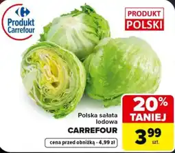 Carrefour Polska sałata lodowa CARREFOUR oferta