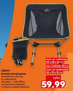 Kaufland CRIVIT Krzesło kempingowe oferta