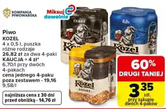 Carrefour Piwo KOZEL oferta