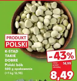 Kaufland K-STĄD TAKIE DOBRE Polski bób oferta