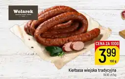 Delikatesy Piotruś Pan Kiełbasa wiejska tradycyjna oferta