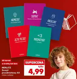 Kaufland Zeszyt przedmiotowy A5 oferta