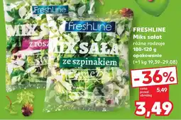 Kaufland FreshLine Mix sałat ze szpinakiem oferta