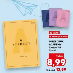 Kaufland INTERDRUK ACADEMY Zeszyt A4 Hybrid oferta