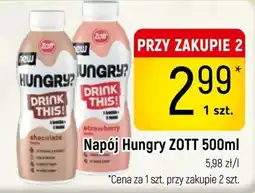 Delikatesy Piotruś Pan Napój Hungry ZOTT oferta