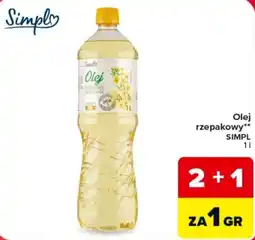 Carrefour Olej rzepakowy SIMPL oferta