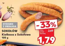 Kaufland Sokołów Kiełbasa z Sokołowa oferta