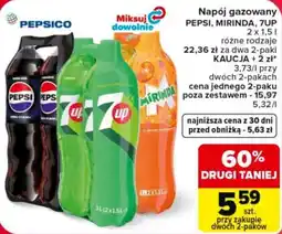Carrefour Napój gazowany PEPSI, MIRINDA, 7UP oferta