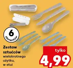 Kaufland Zestaw sztućców wielokrotnego użytku, w etui oferta