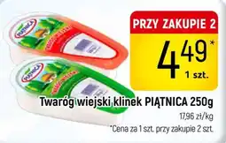 Delikatesy Piotruś Pan Twaróg wiejski klinek PIĄTNICA oferta