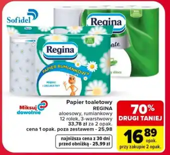 Carrefour Papier toaletowy regina oferta