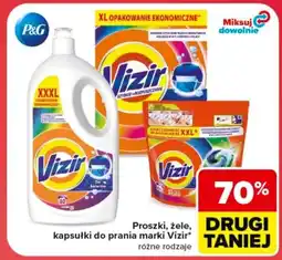 Carrefour Proszki, żele, kapsułki do prania marki Vizir oferta