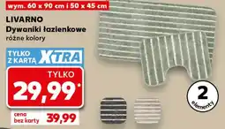 Kaufland Dywaniki łazienkowe LIVARNO oferta