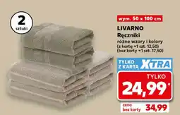 Kaufland Ręczniki Livarno oferta