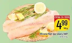 Delikatesy Piotruś Pan Miruna filet bez skóry IWP oferta