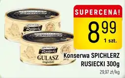 Delikatesy Piotruś Pan Konserwa SPICHLERZ RUSIECKI GULASZ angielski oferta