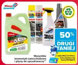 Carrefour Wszystkie kosmetyki samochodowe i płyny do spryskiwaczy oferta