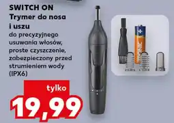 Kaufland SWITCH ON Trymer do nosa i uszu oferta