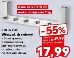 Kaufland LIV & BO Wieszak drzwiowy z 6 haczykami oferta