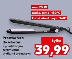Kaufland Prostownica do włosów z powlekanyymi ceramicznie płytami grzewczymi oferta