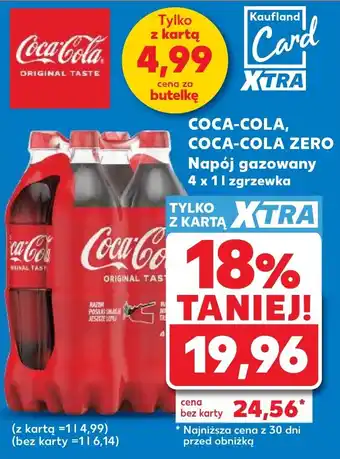 Kaufland Coca-Cola, Coca-Cola Zero oferta