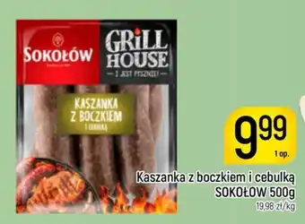 Kaszanka z boczkiem i cebulką SOKOŁÓW