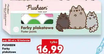 Kaufland Pusheen Farby plakatowe oferta